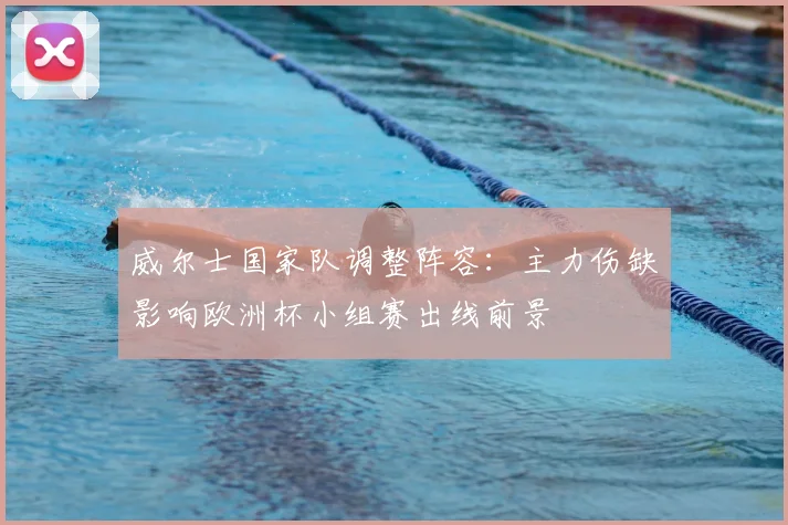 威尔士国家队调整阵容:主力伤缺影响欧洲杯小组赛出线前景