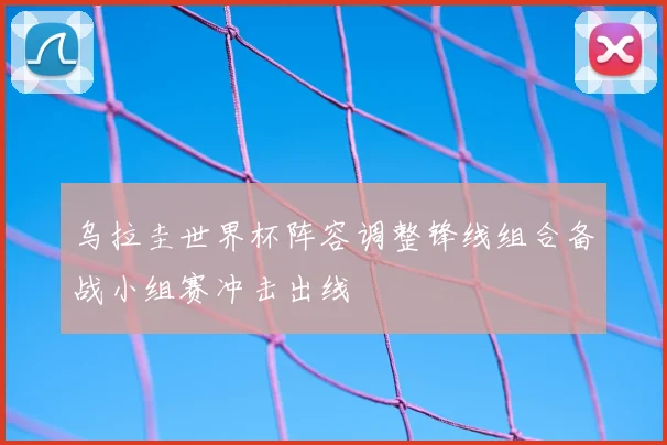 乌拉圭世界杯阵容调整锋线组合备战小组赛冲击出线